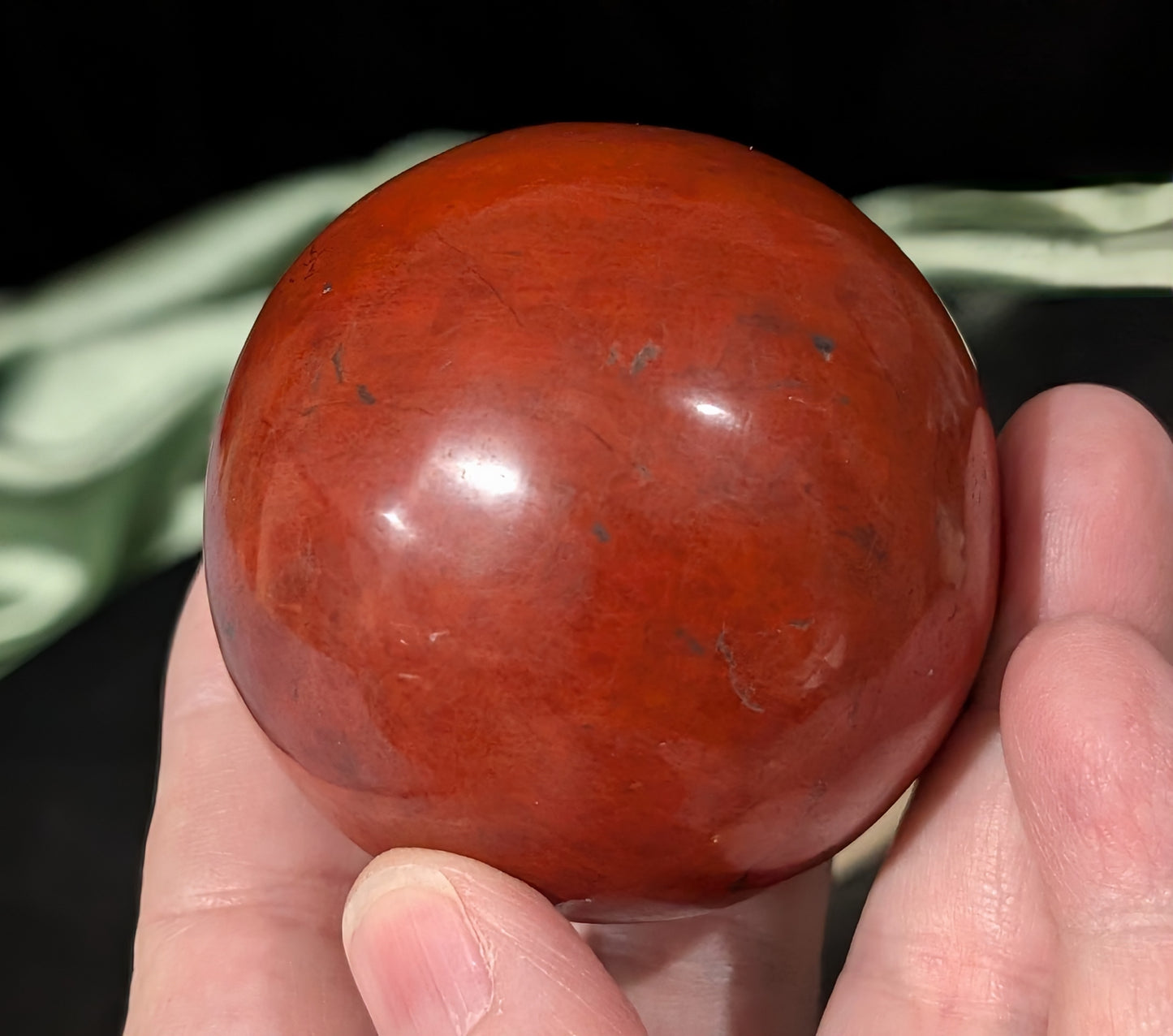Red Jasper Sphere