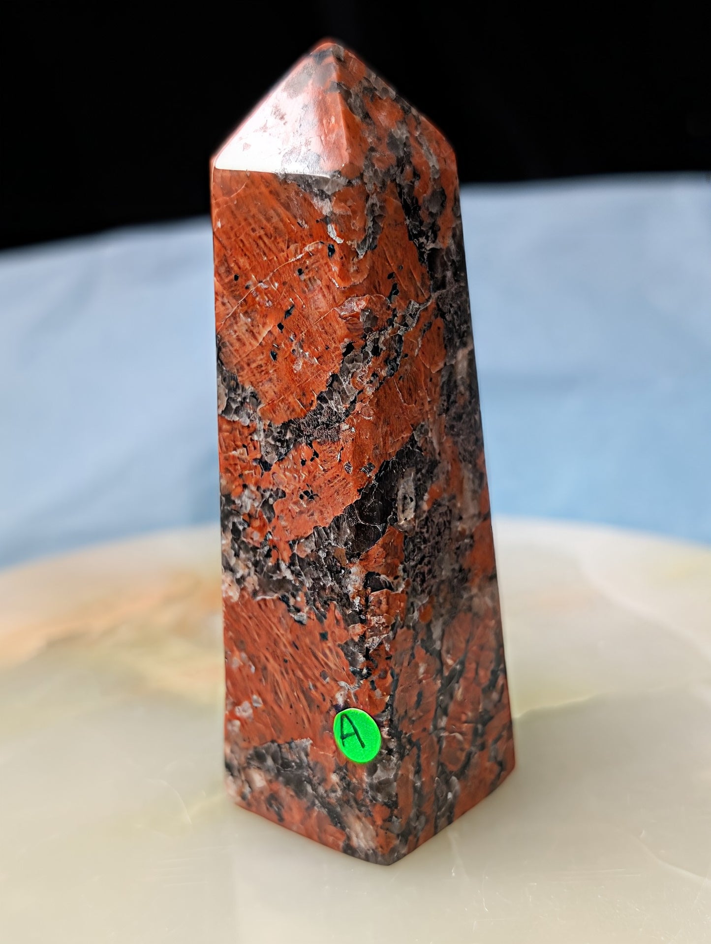 Red Larvikite Tower