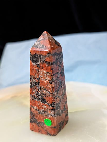 Red Larvikite Tower