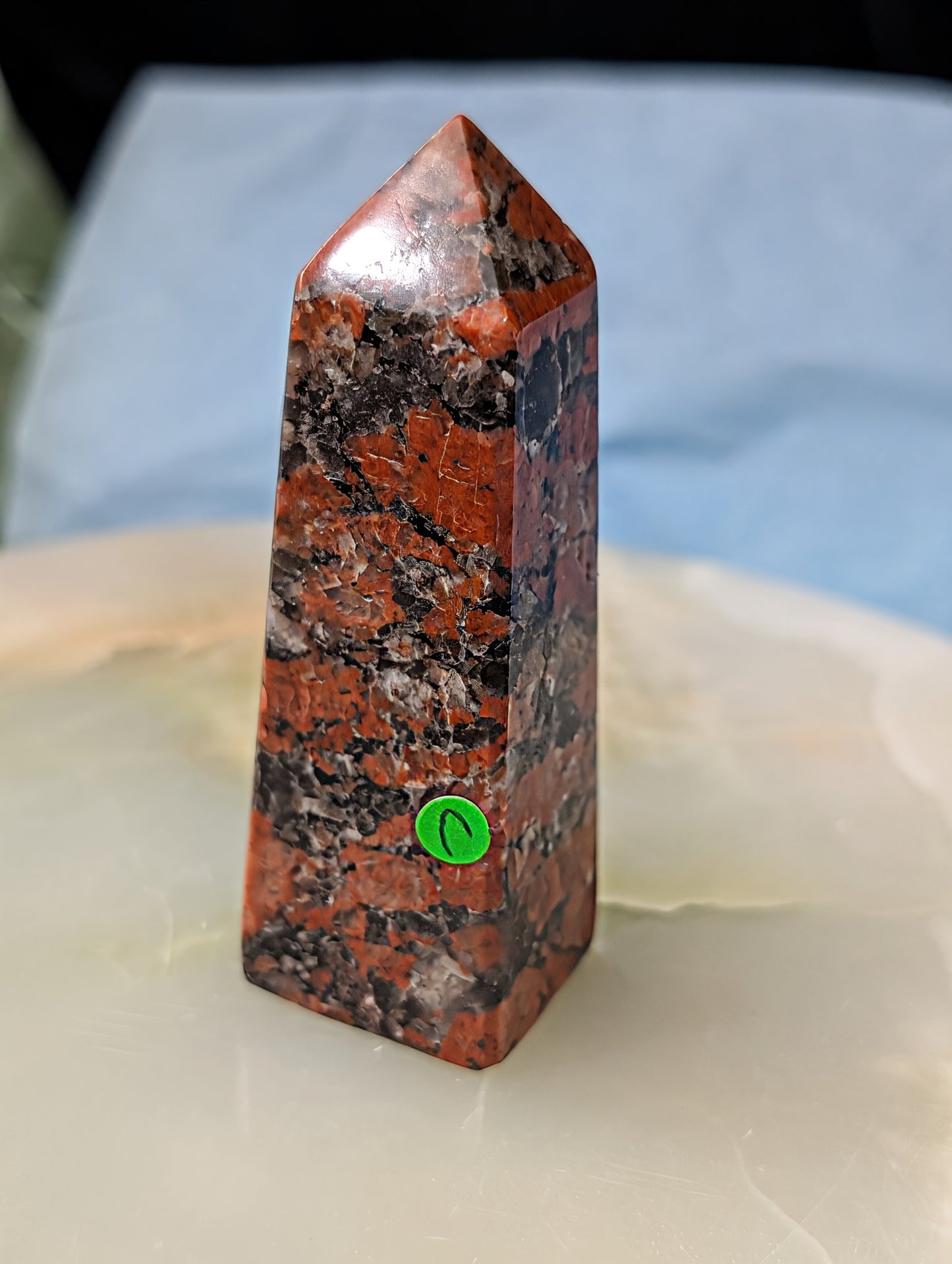 Red Larvikite Tower