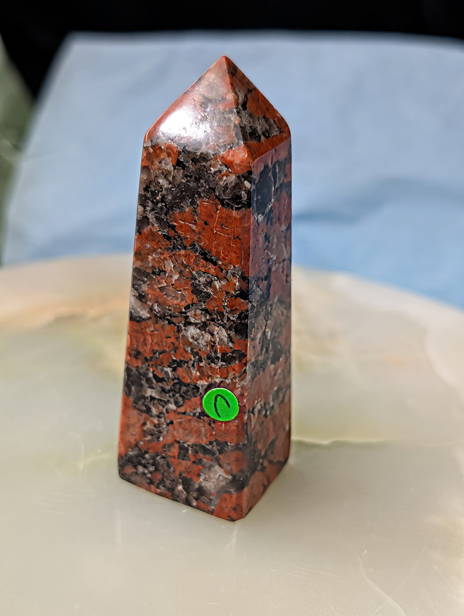 Red Larvikite Tower