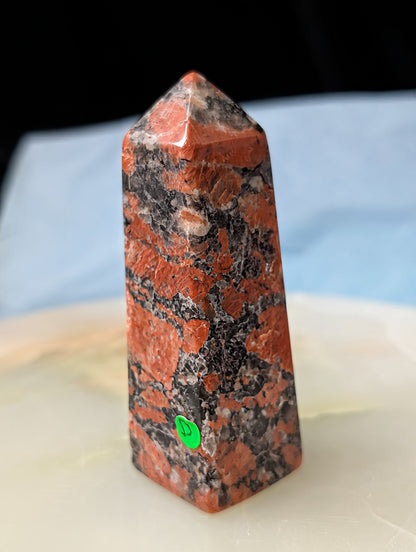 Red Larvikite Tower