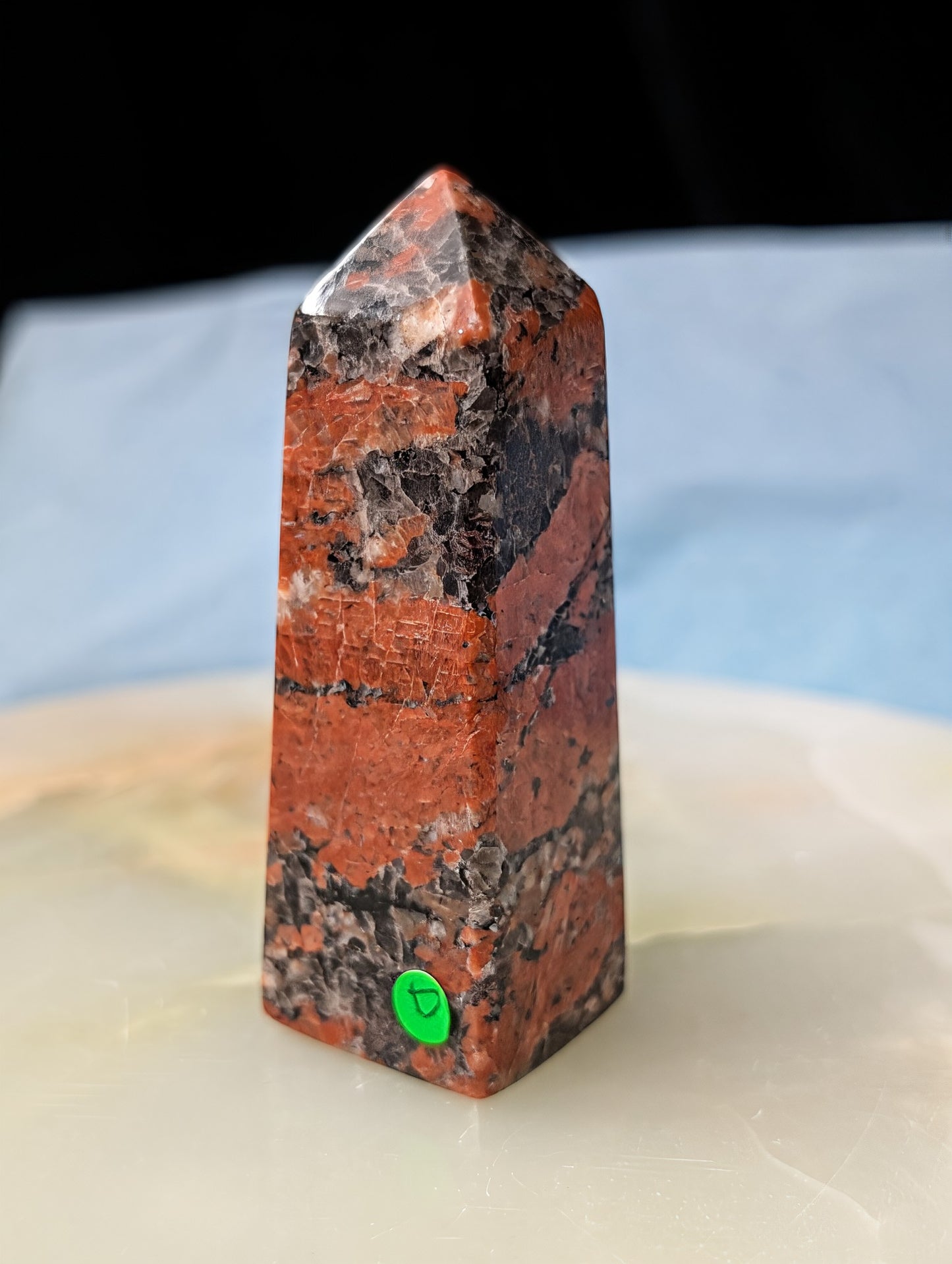 Red Larvikite Tower