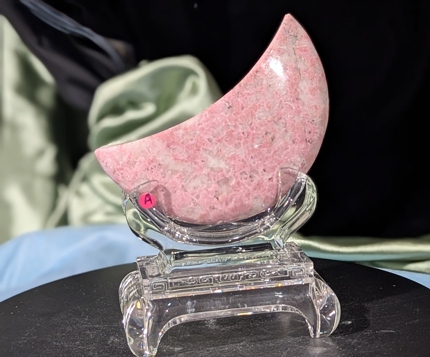 Rhodochrosite Moon
