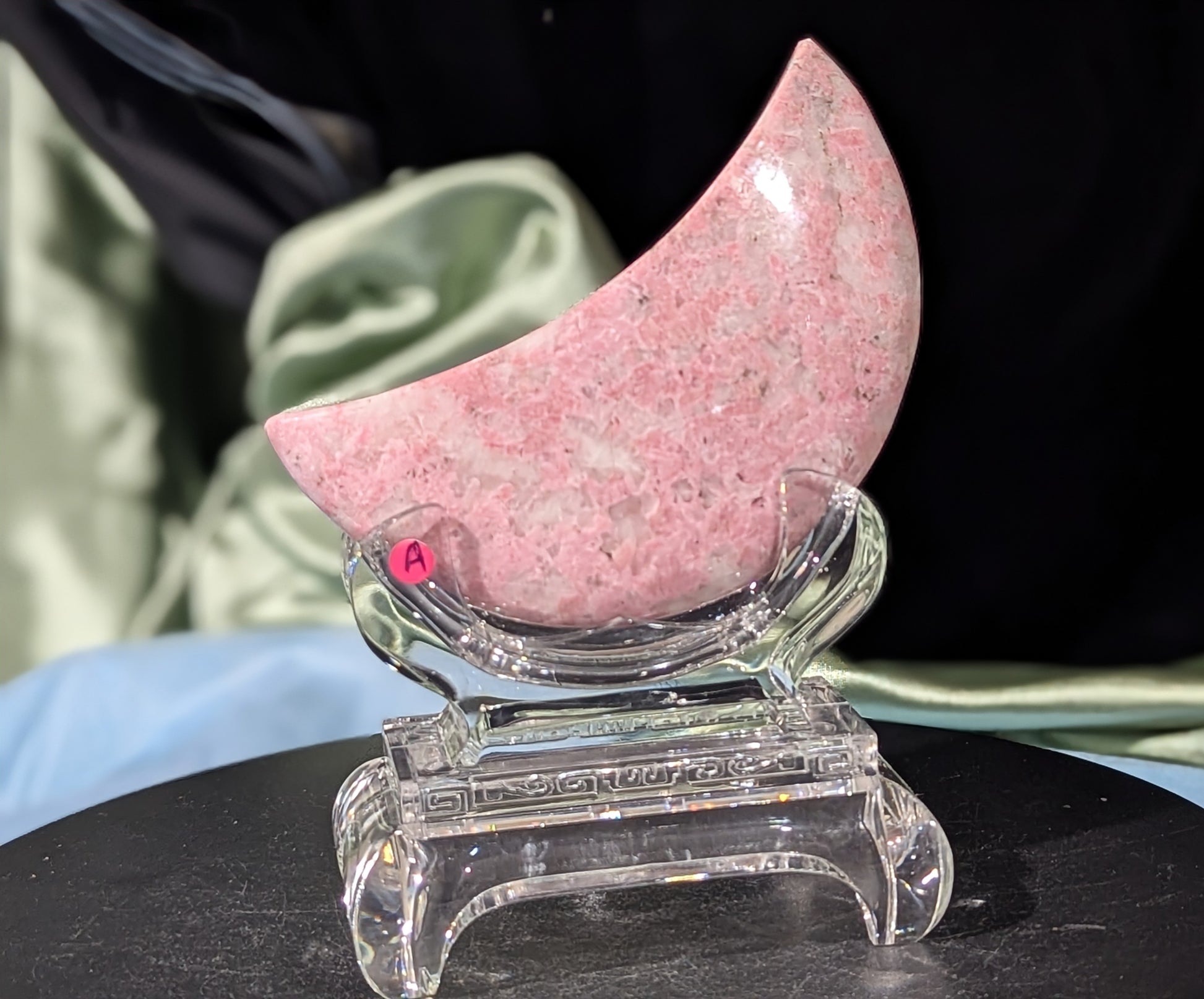 Rhodochrosite Moon