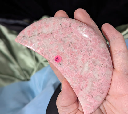 Rhodochrosite Moon