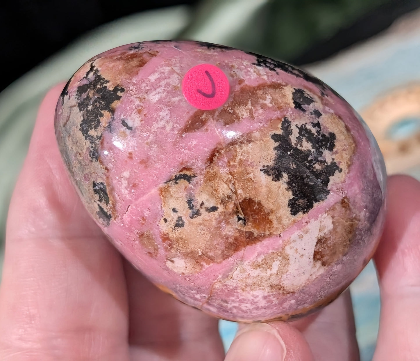 Rhodonite Egg