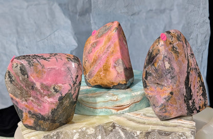 Rhodonite Freeforms