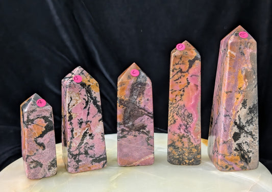 Rhodonite Towers