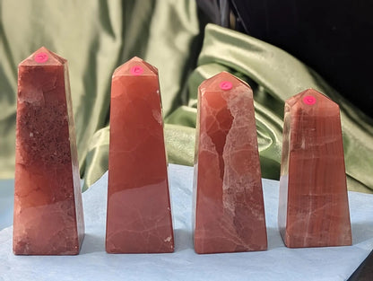 Rose Calcite Towers