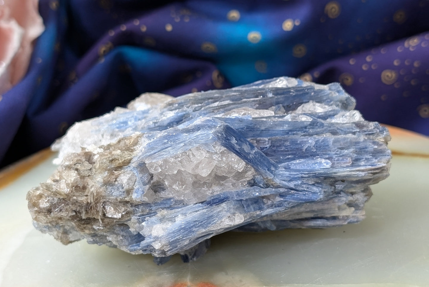 Ruby in Kyanite Specimen