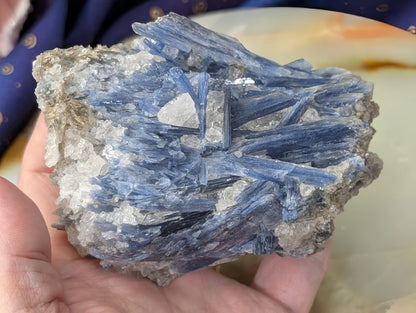 Ruby in Kyanite Specimen
