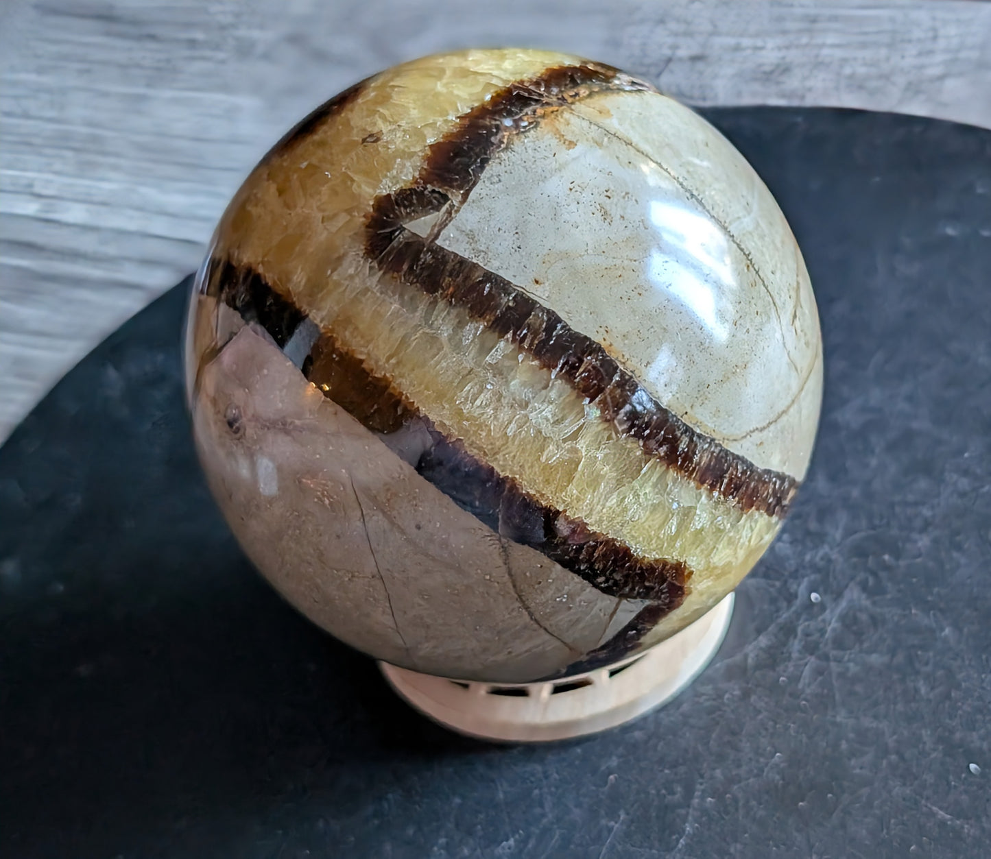 Septarian Sphere