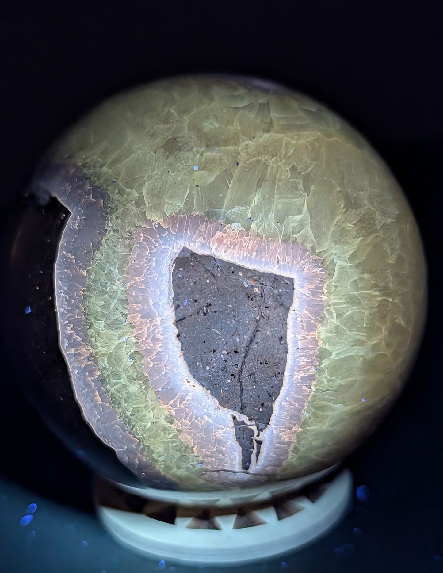 Septarian Sphere