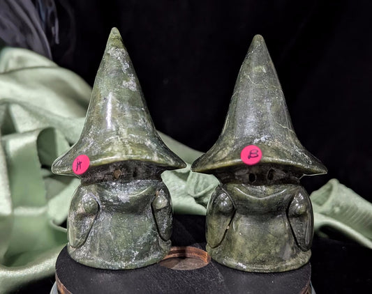 Serpentine Wizard Figurines