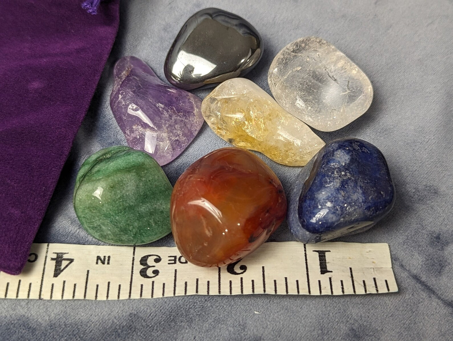 Seven Crystal Reiki Set 1C