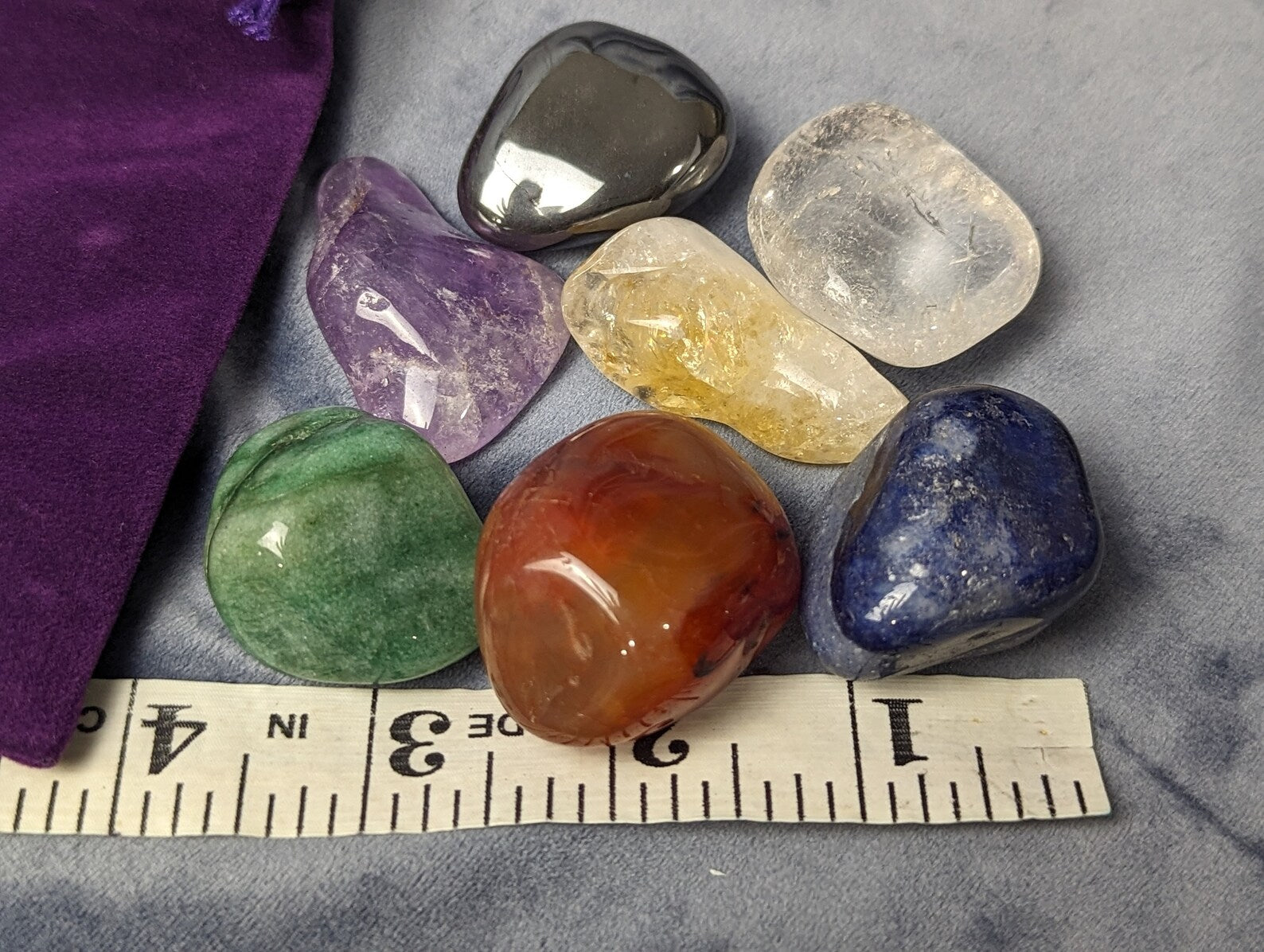 Seven Crystal Reiki Set 1C