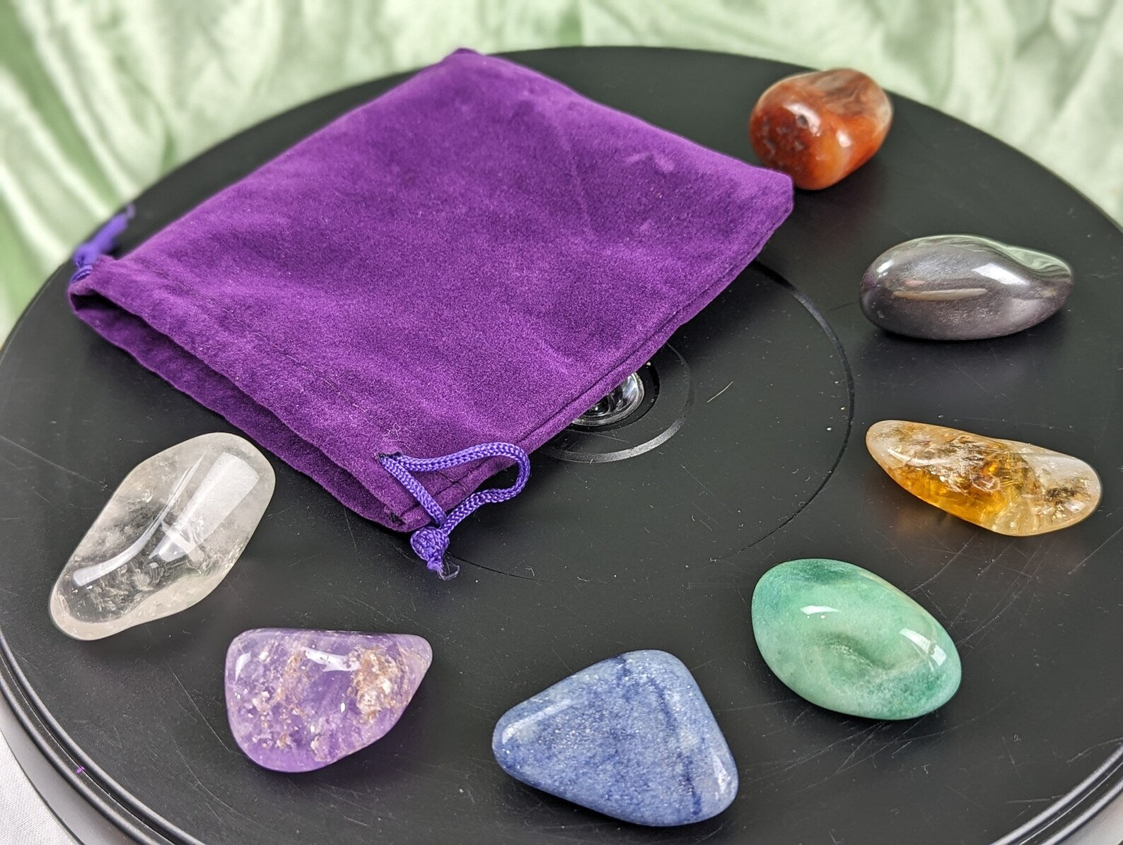 Seven Crystal Reiki Set 1D