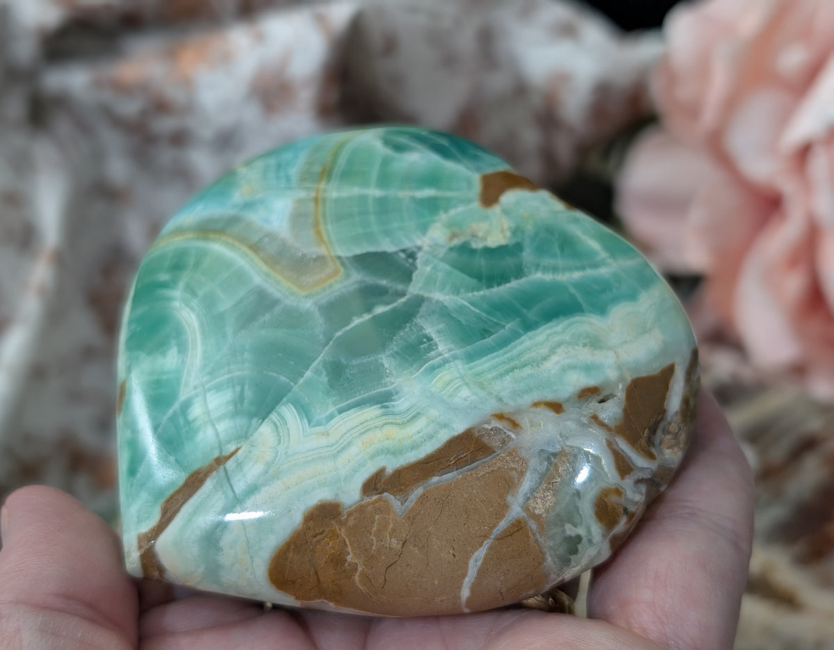 Smithsonite Heart