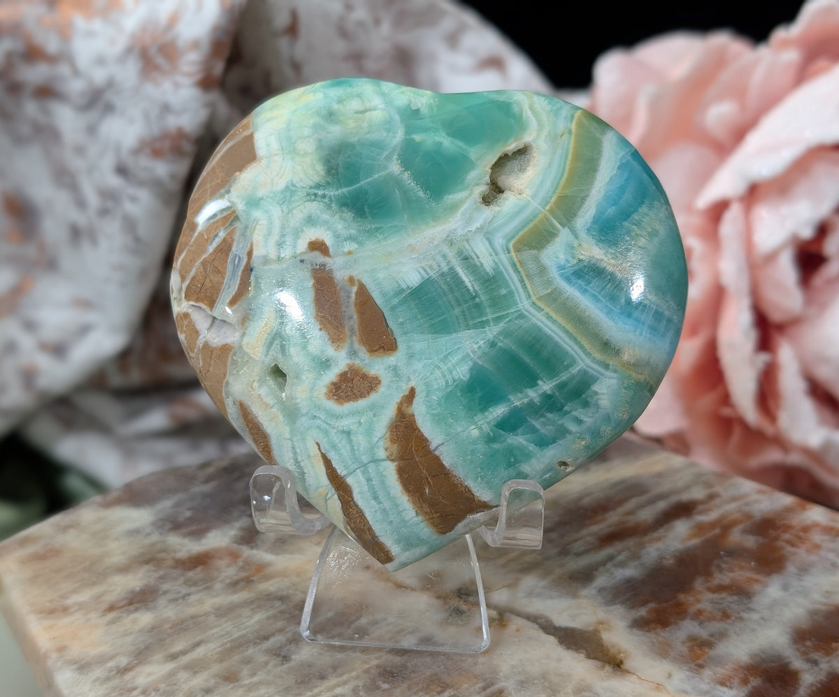 Smithsonite Heart