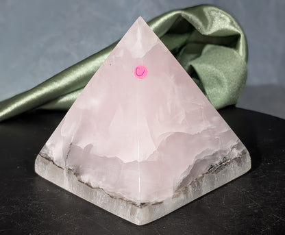Smoky Mangano Calcite Pyramid