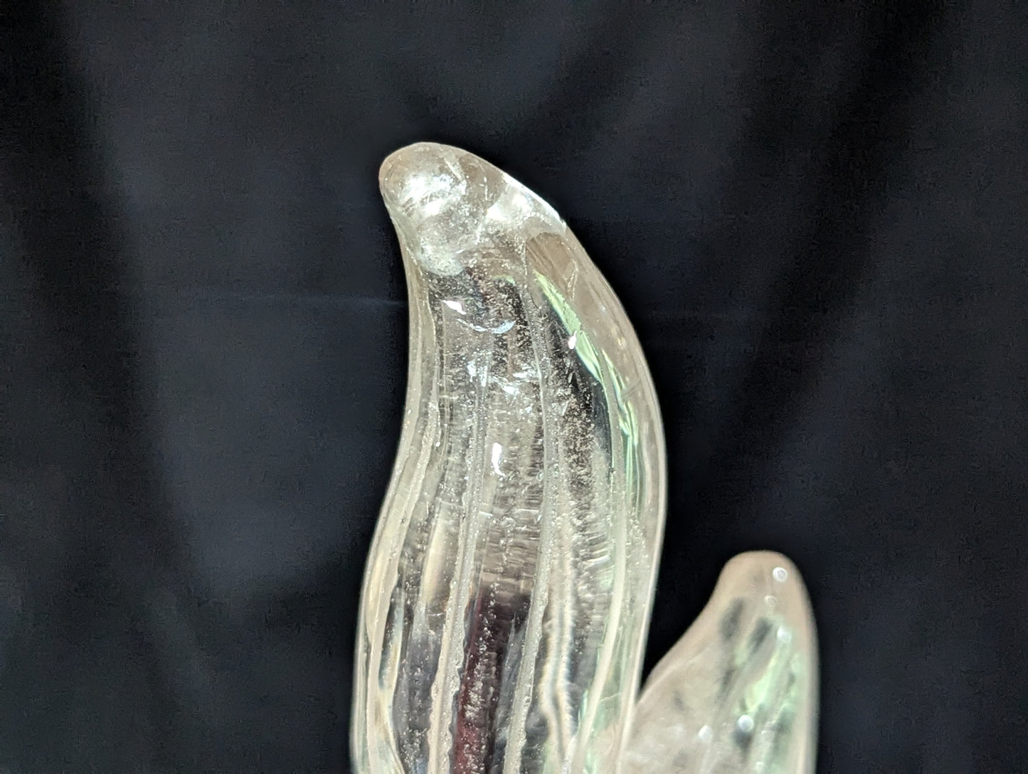Smoky Quartz Nine Tailed Fox Figurine