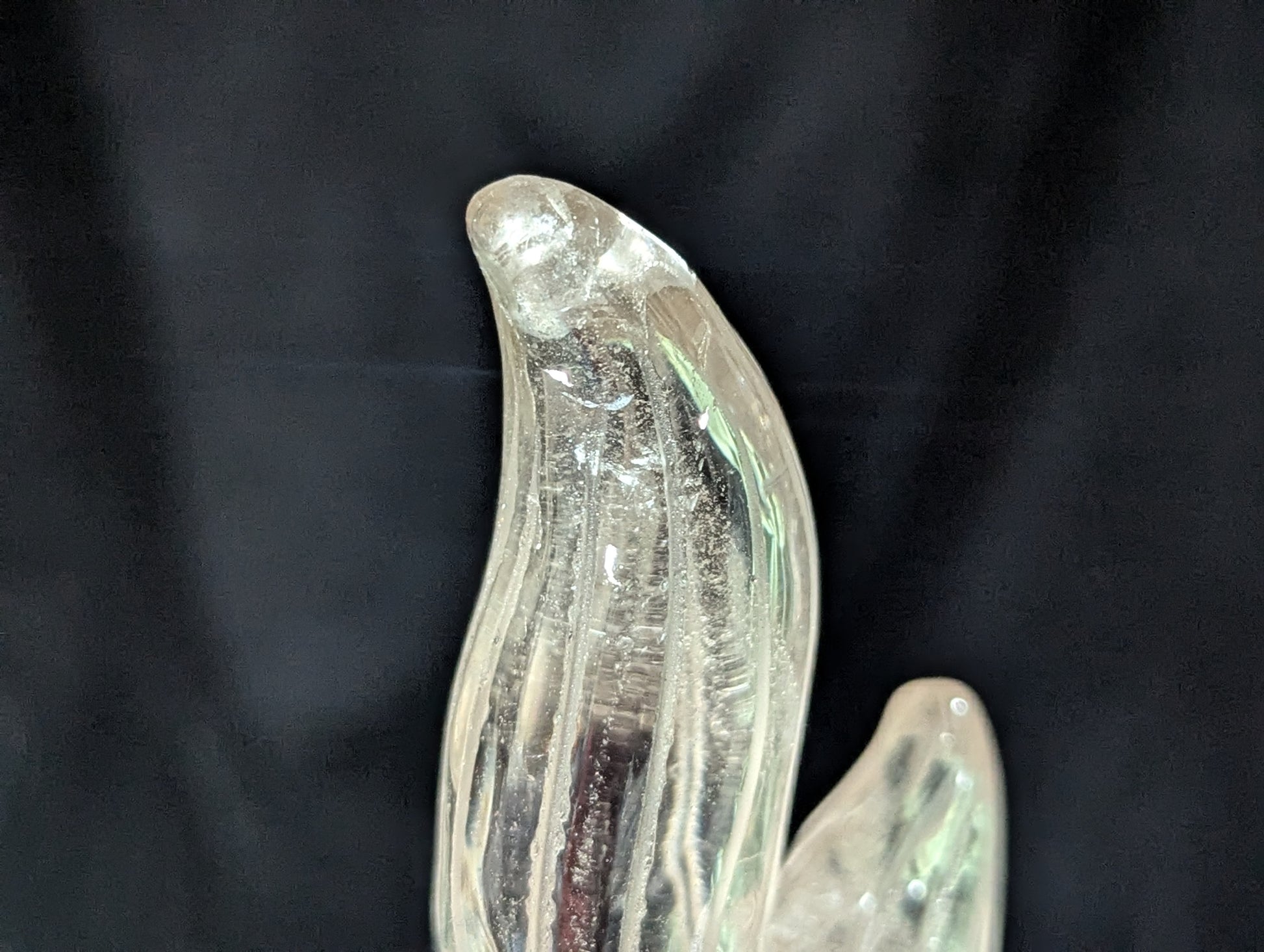 Smoky Quartz Nine Tailed Fox Figurine