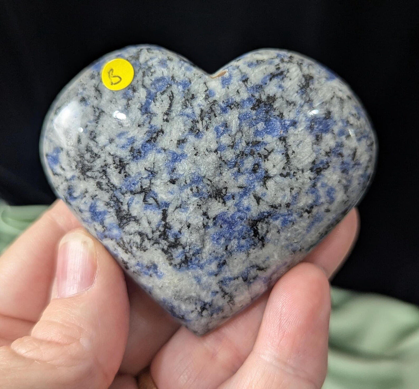 Sodalite Heart