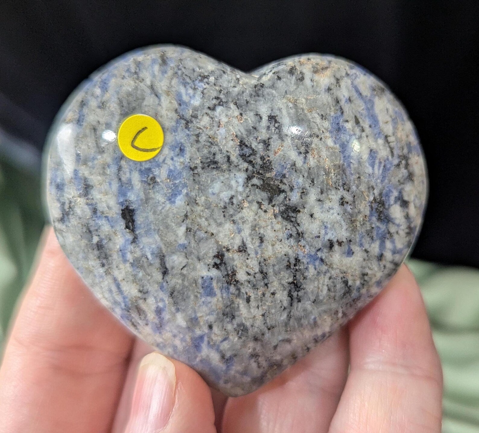 Sodalite Heart
