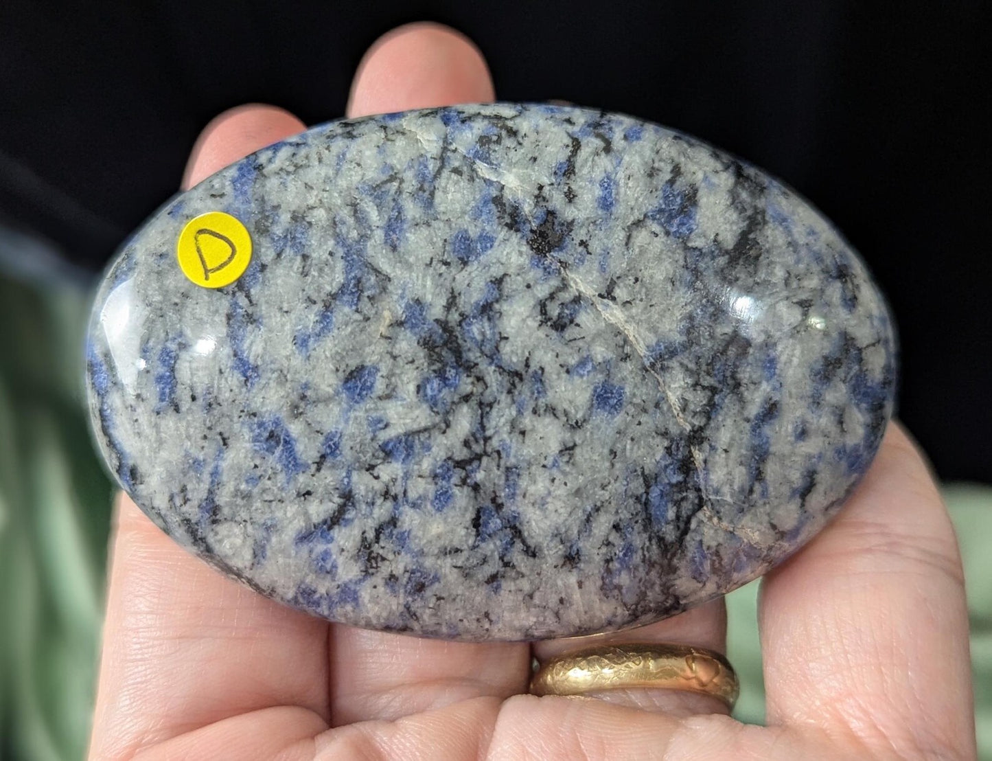 Sodalite Palm Stone