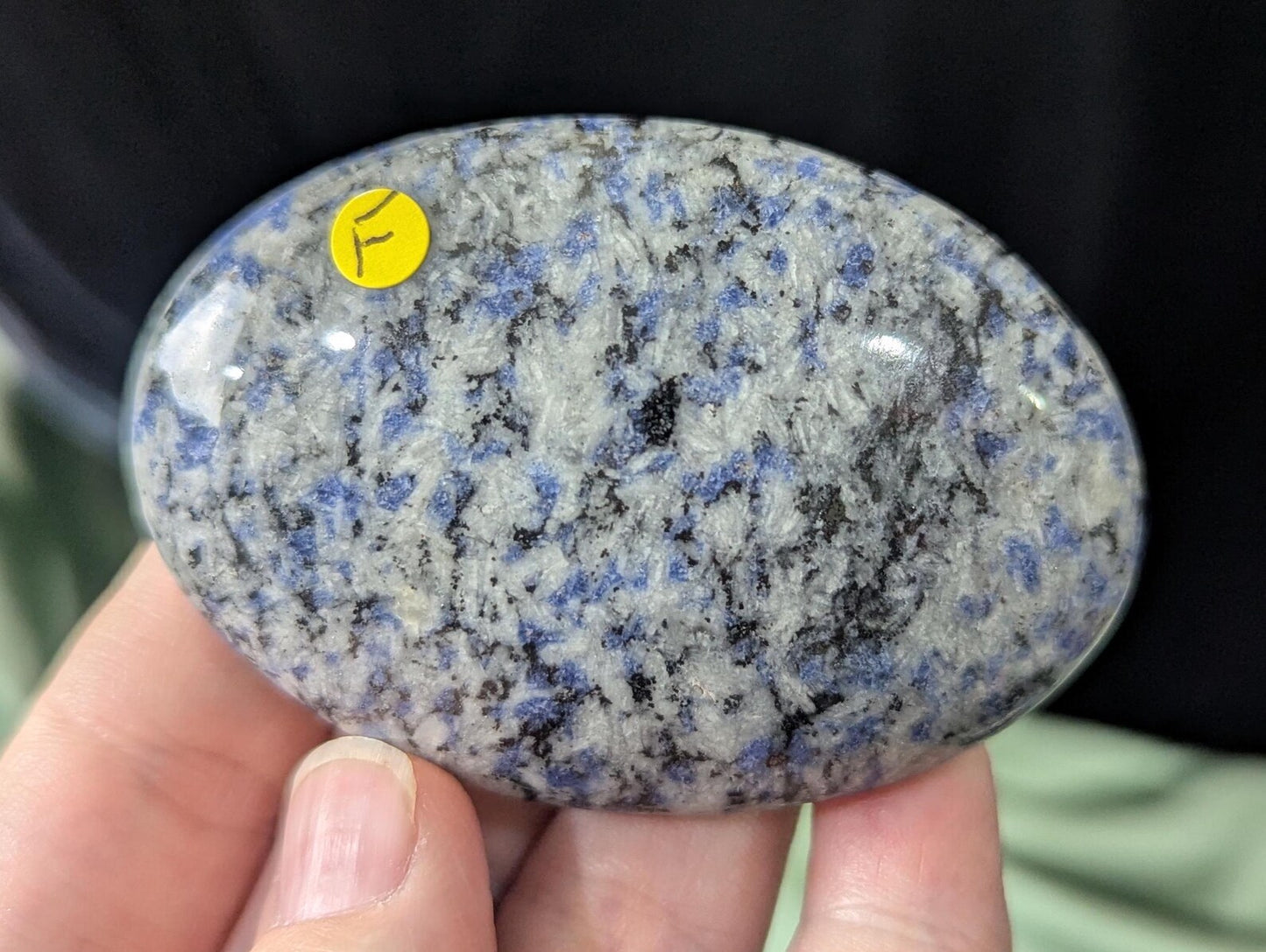 Sodalite Palm Stone