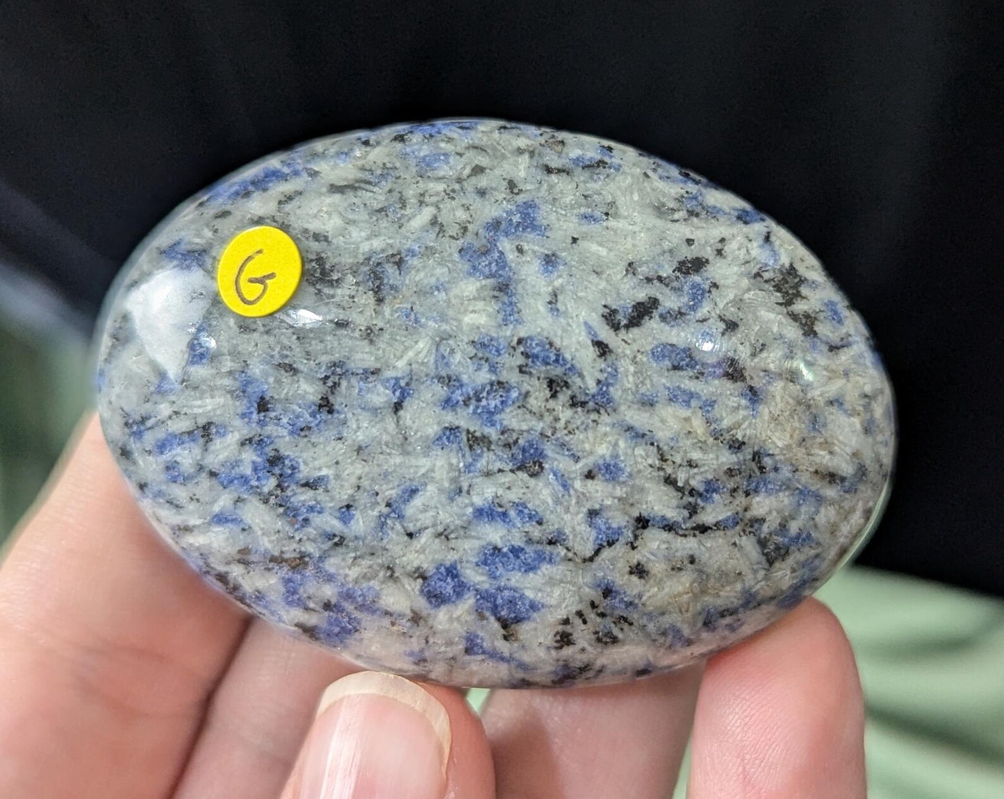 Sodalite Palm Stone