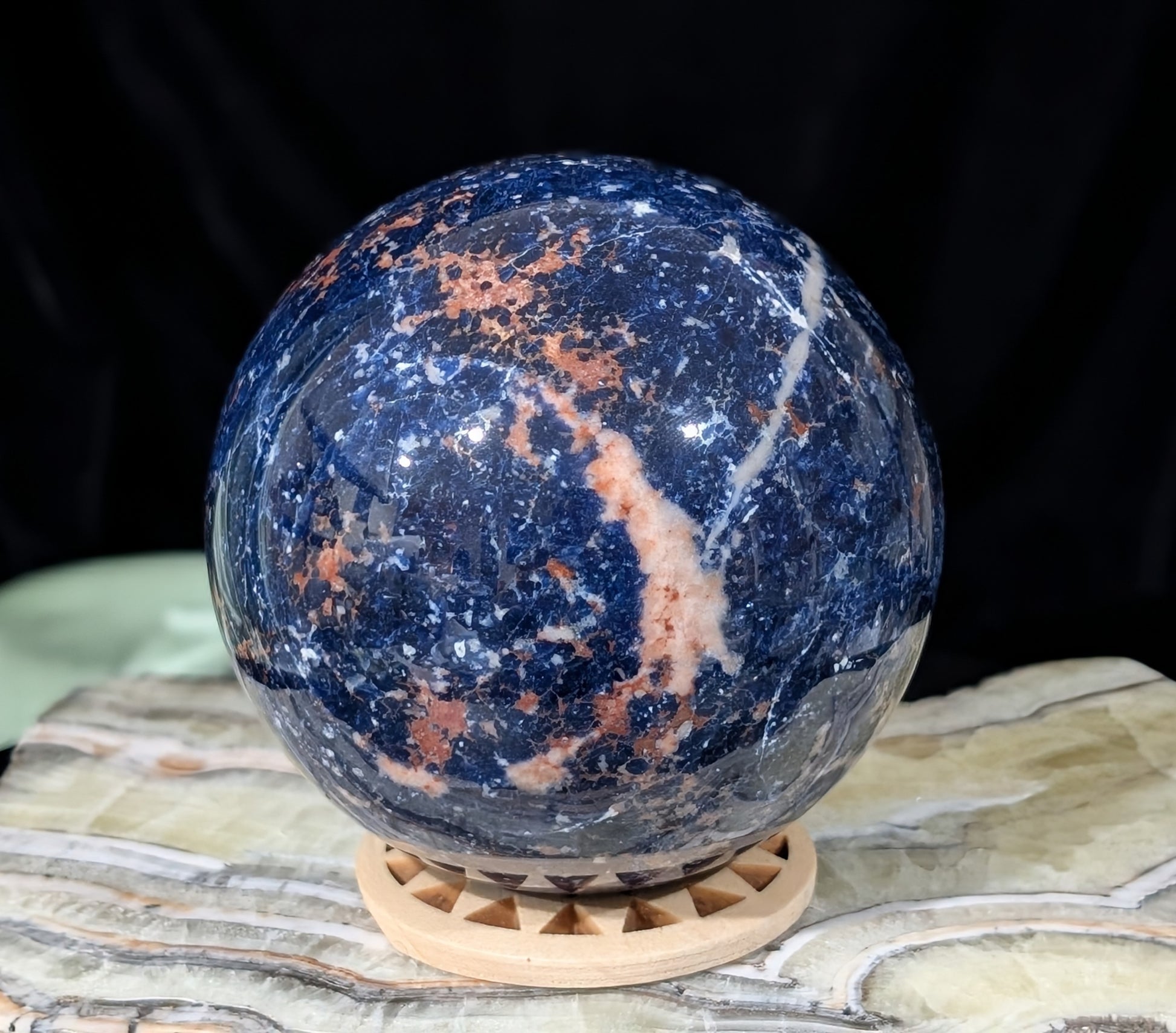 Sodalite Sphere