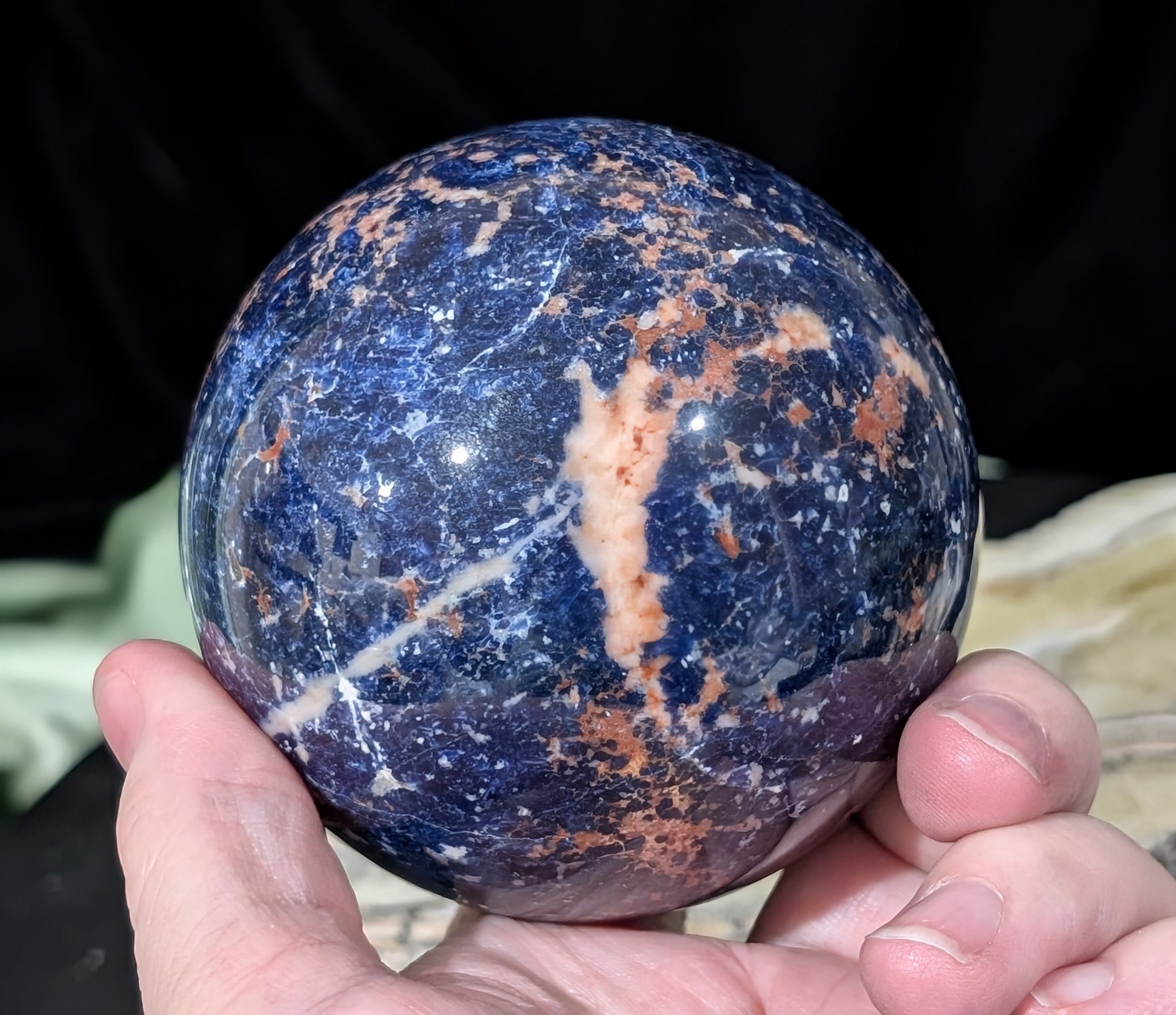 Sodalite Sphere