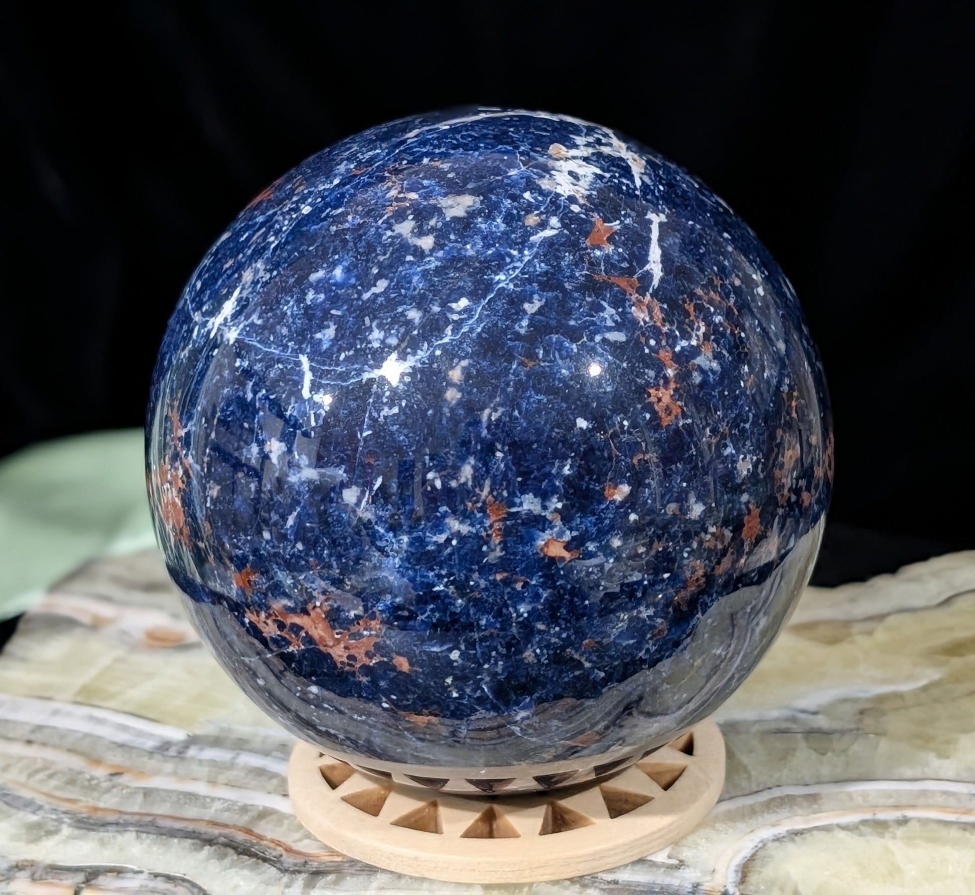 Sodalite Sphere