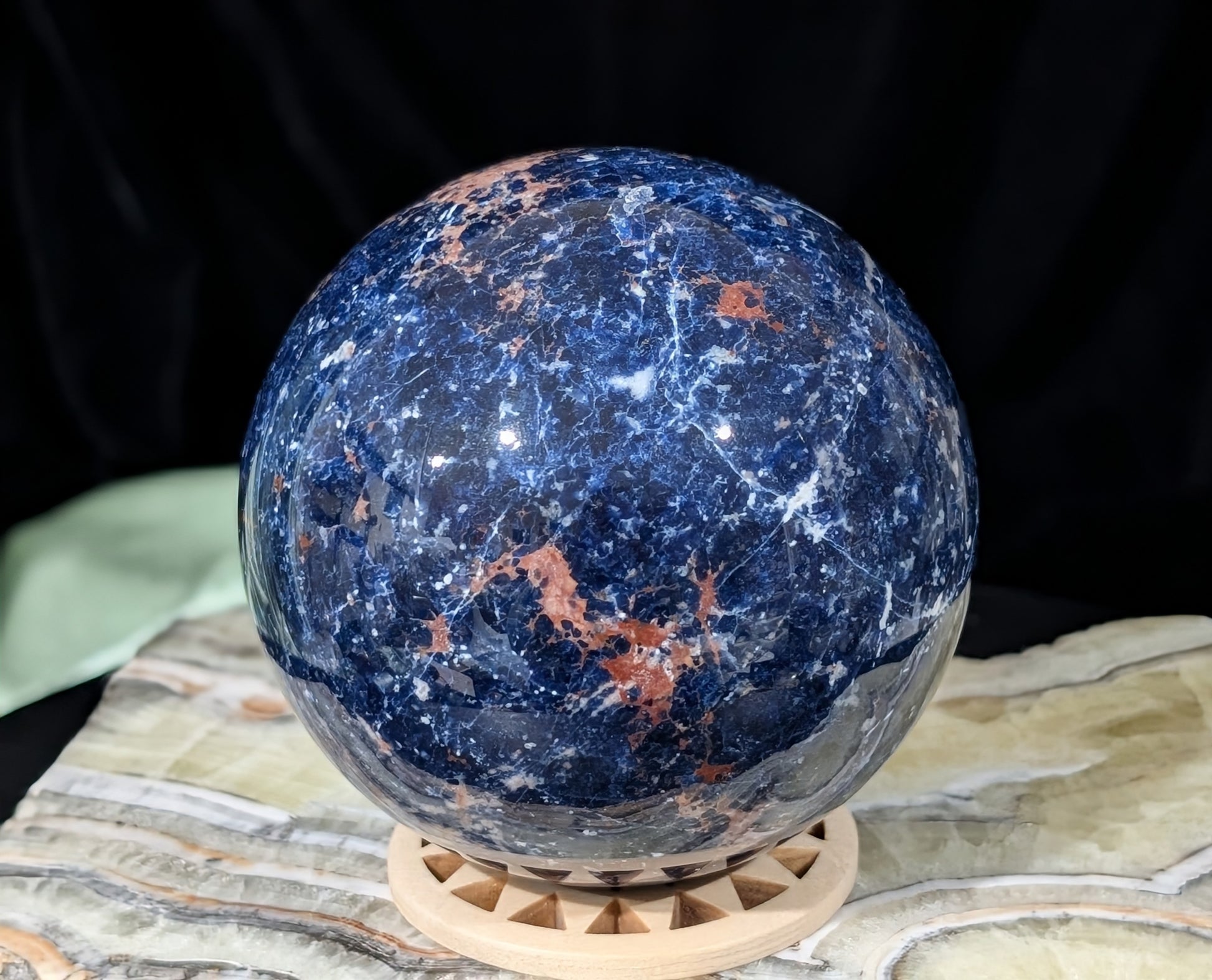 Sodalite Sphere