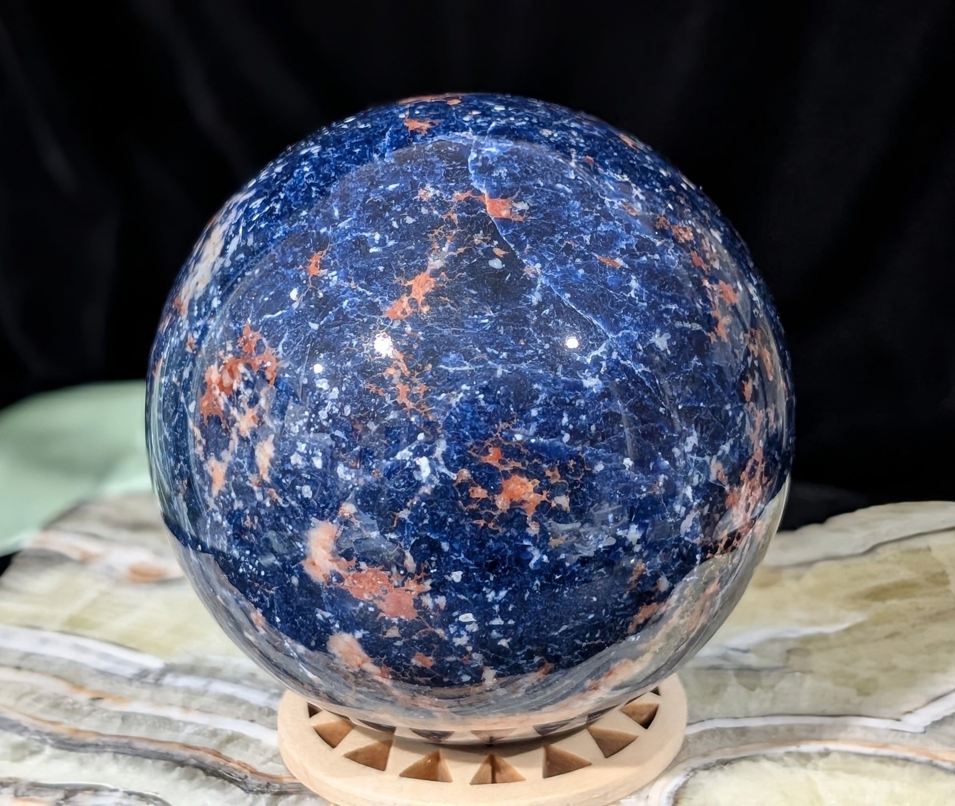 Sodalite Sphere