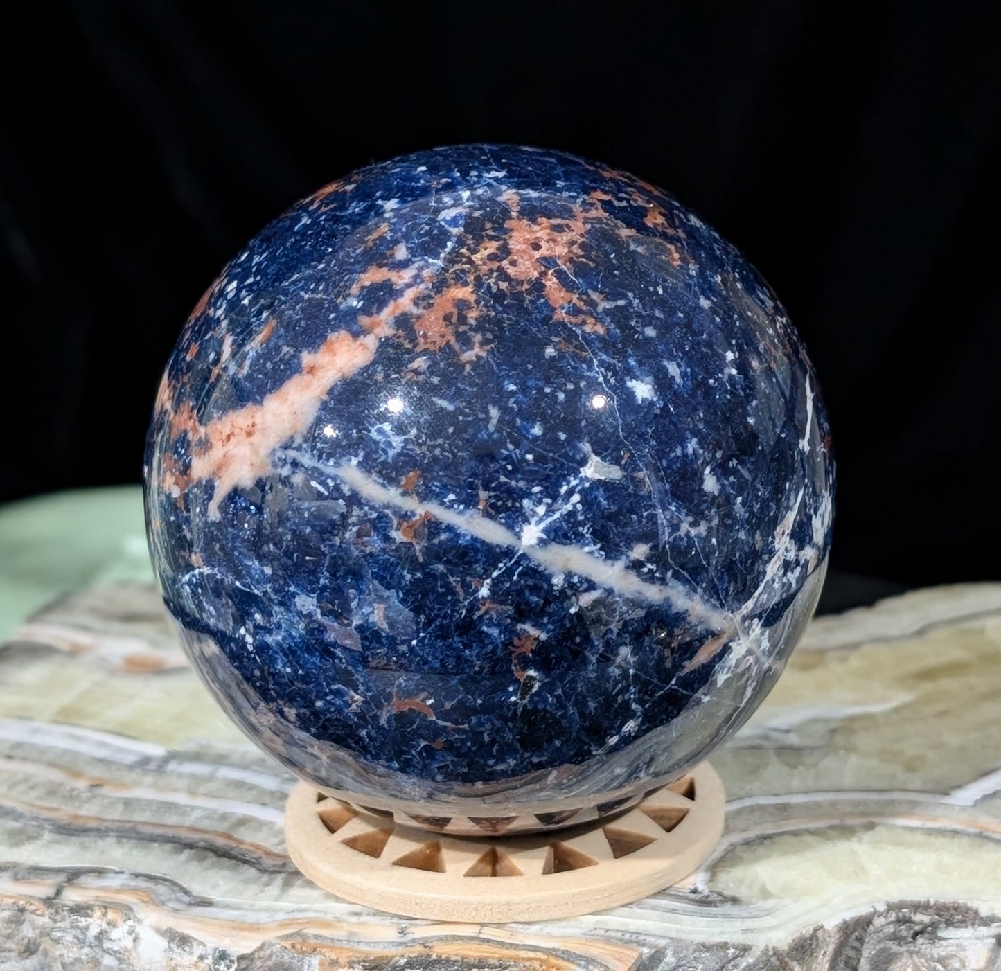 Sodalite Sphere