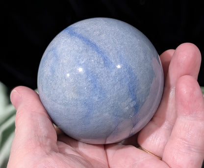 Sparkly Blue Aventurine Sphere