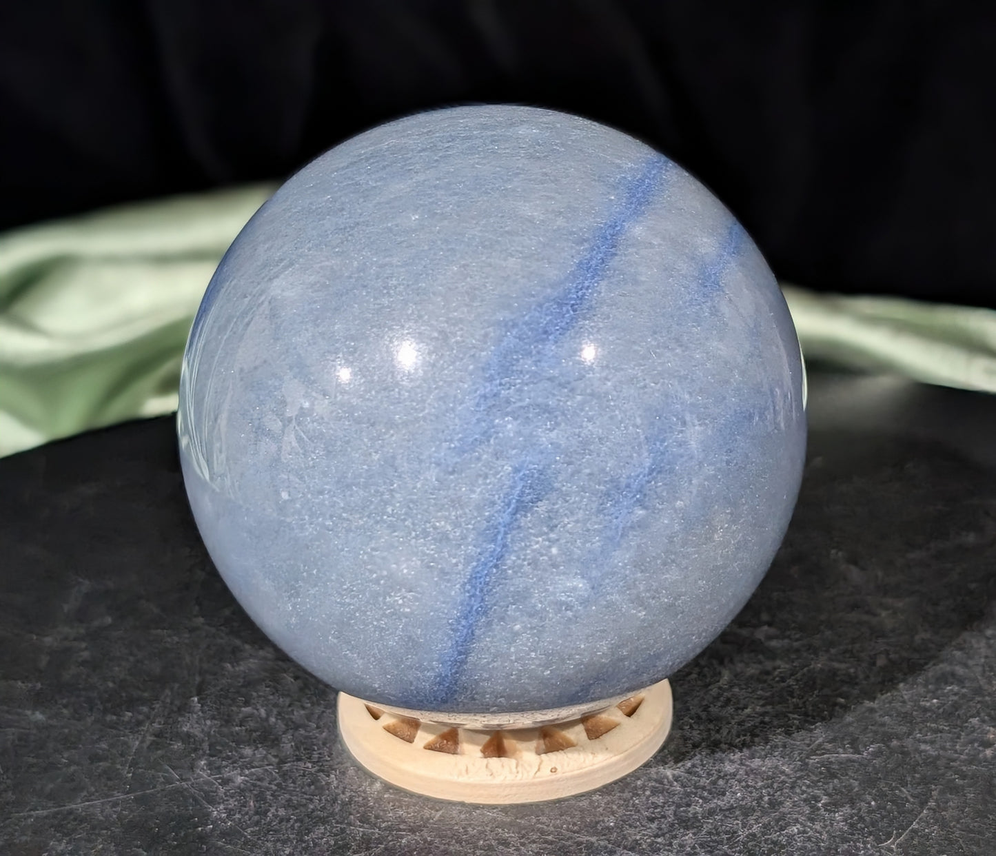 Sparkly Blue Aventurine Sphere