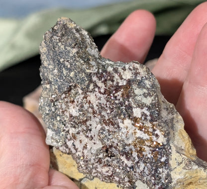 Sparkly Raw Chalcopyrite Specimen