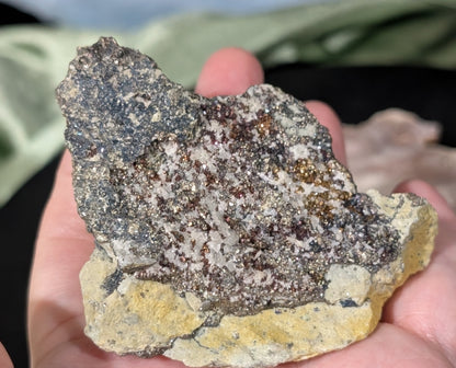 Sparkly Raw Chalcopyrite Specimen