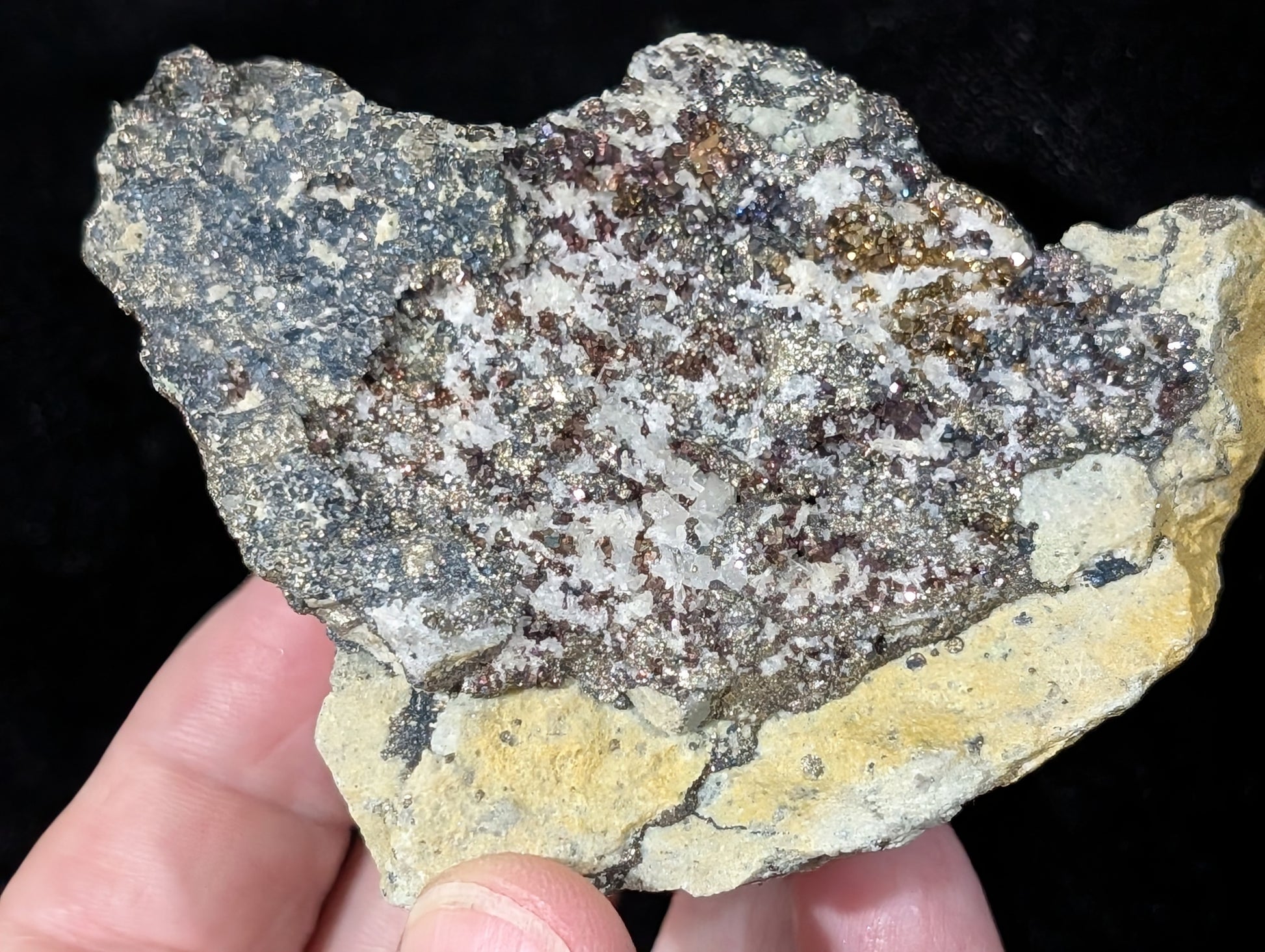 Sparkly Raw Chalcopyrite Specimen