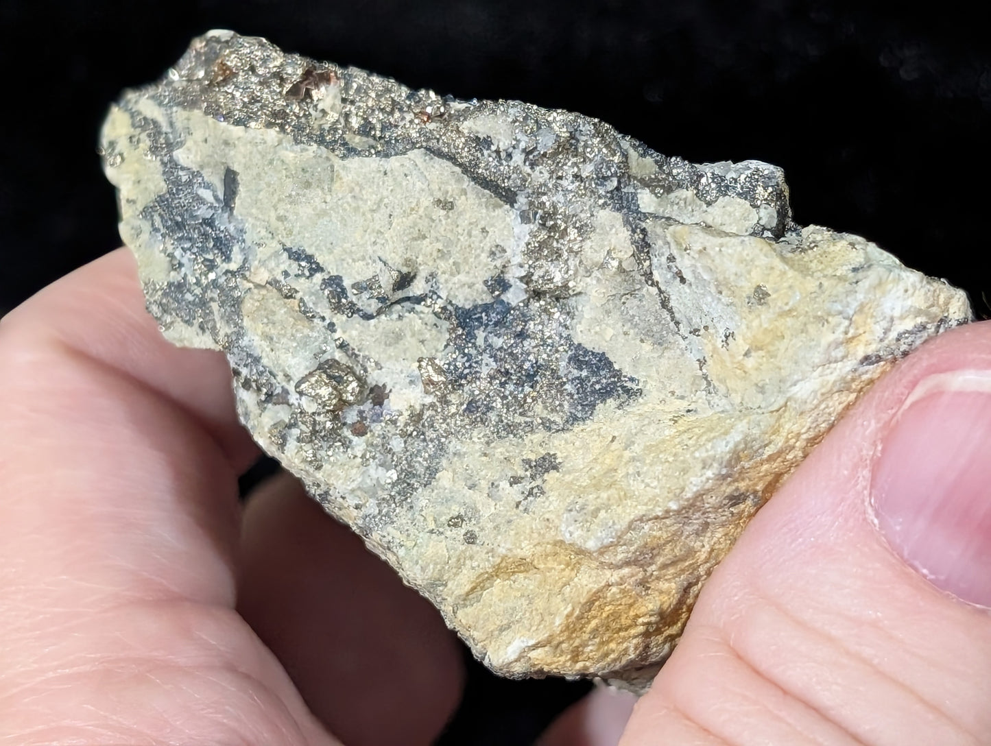 Sparkly Raw Chalcopyrite Specimen