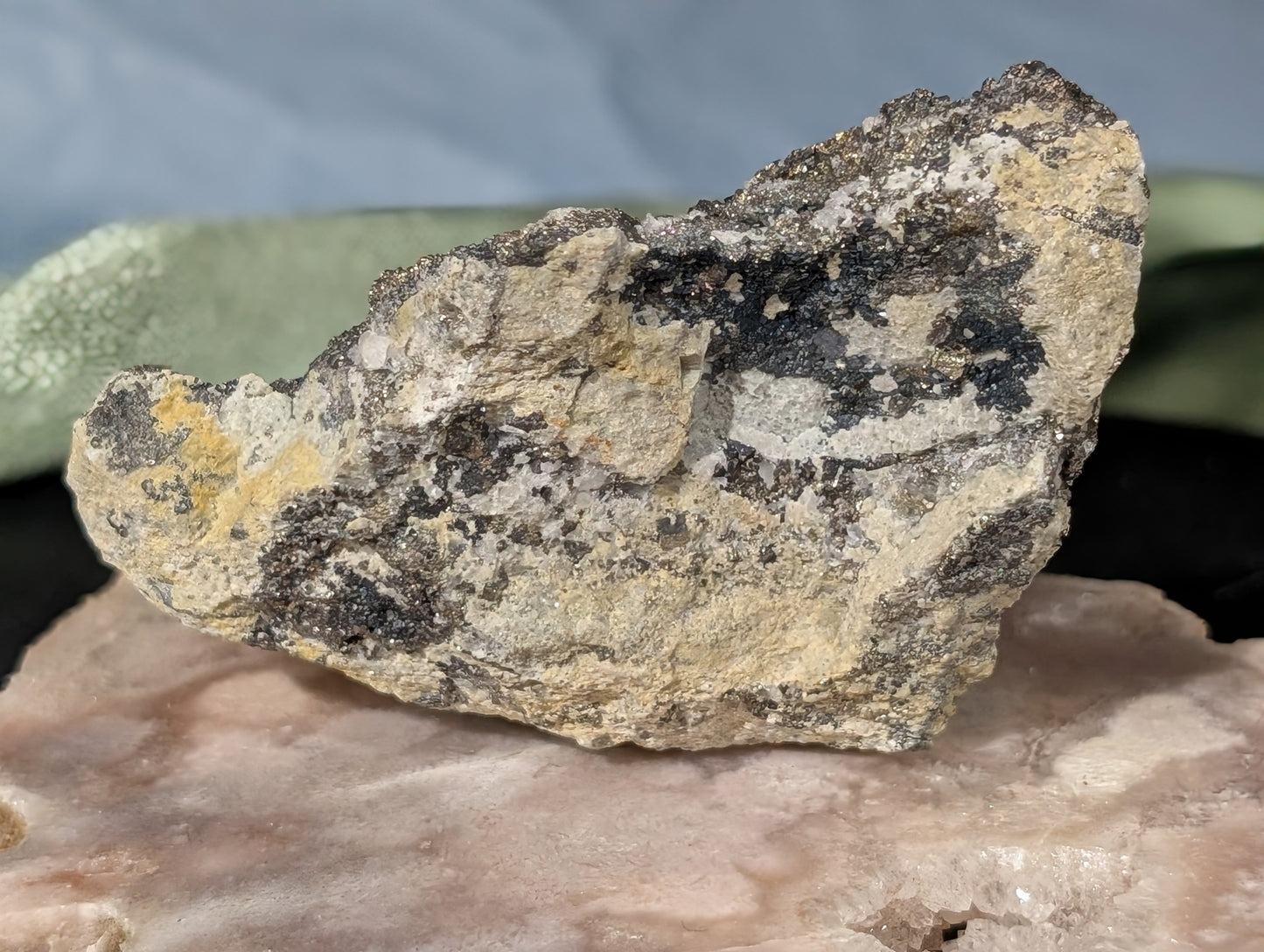 Sparkly Raw Chalcopyrite Specimen