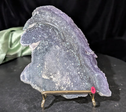 Sparkly Raw Edge Grape Agate Slab