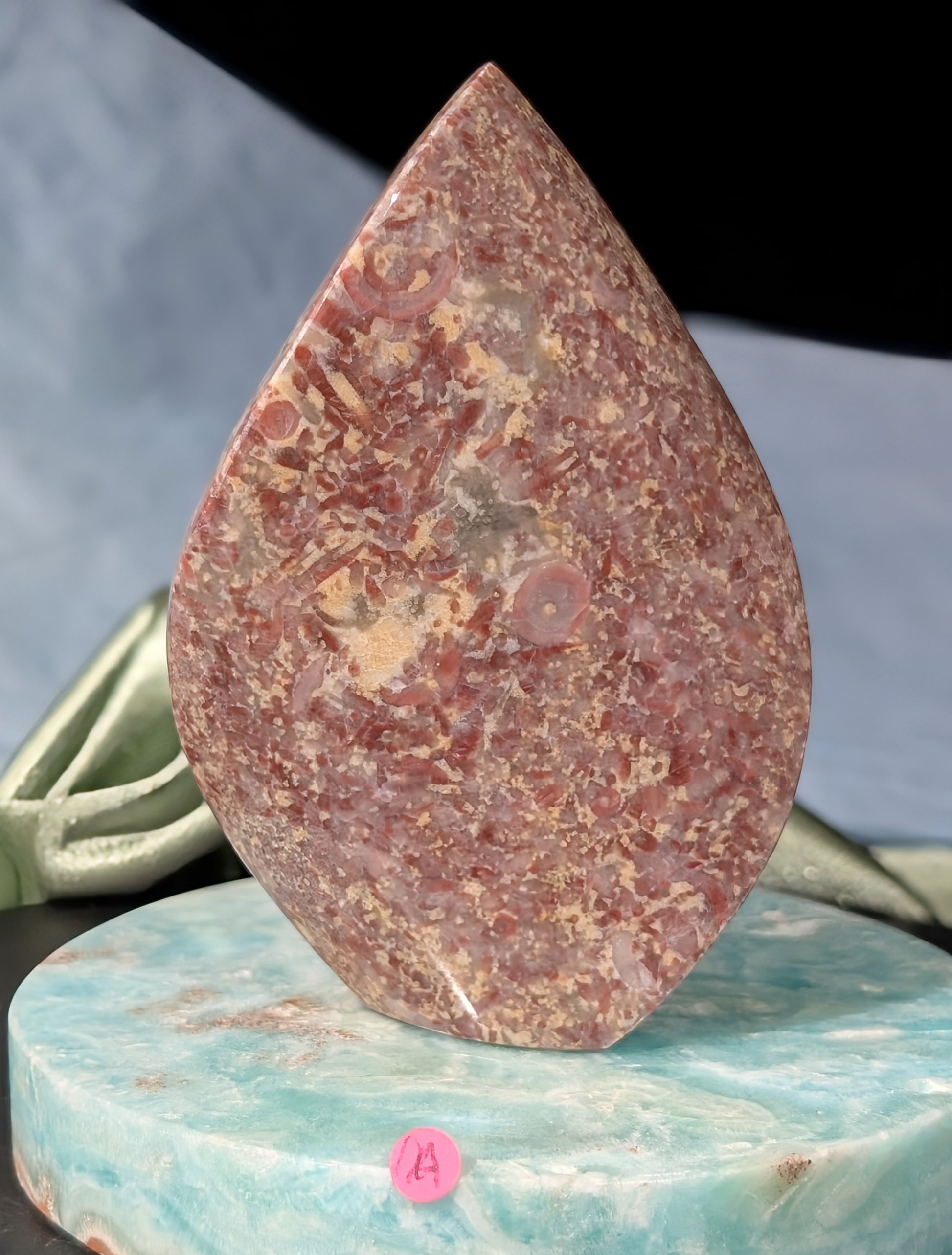 Strawberry Jasper Flame