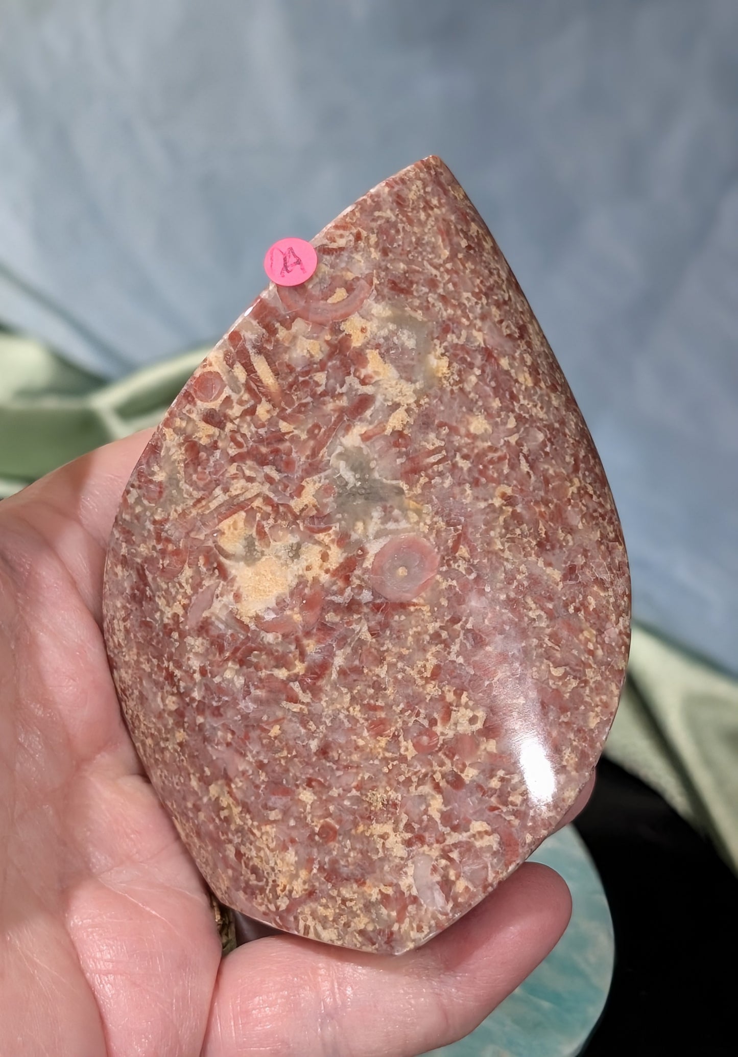 Strawberry Jasper Flame