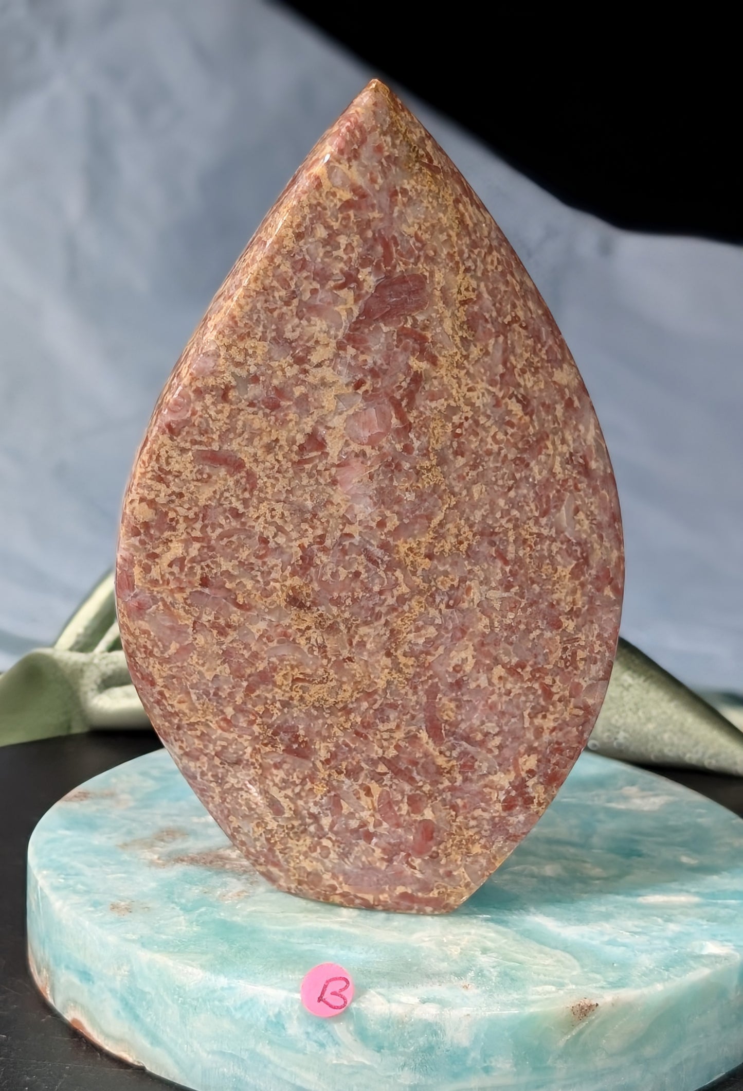 Strawberry Jasper Flame