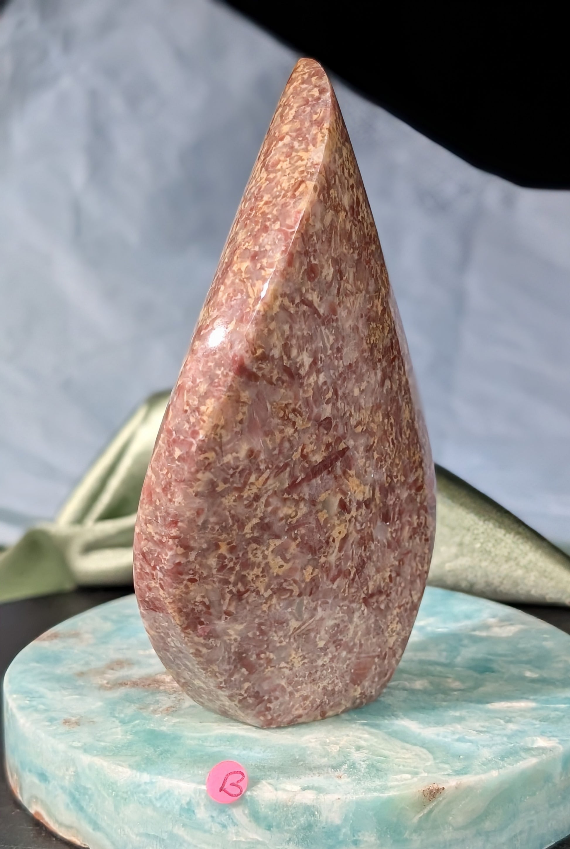 Strawberry Jasper Flame